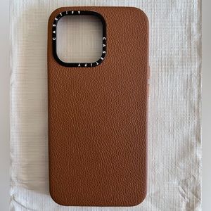 Casetify Leather iPhone 13 Pro Case